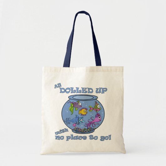 Tote Bag Réservoir De Poisson Monté (Devant)