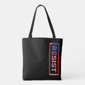 Tote Bag RÉSISTER| Drapeau des États-Unis (Dos)