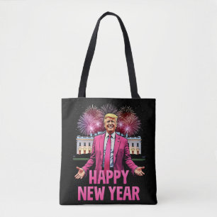 Tote Bag Résolution Trump pour la veille du Nouvel An 2025