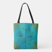 Tote Bag Résonance Aqua (Dos)