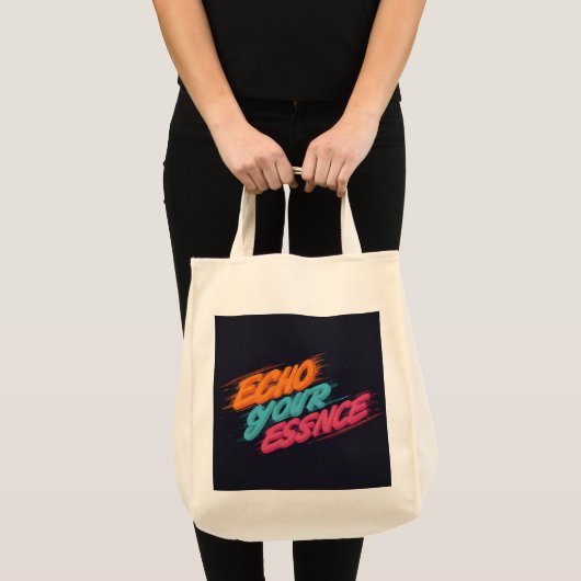 Tote Bag "Résonance authentique" (Devant (produit))