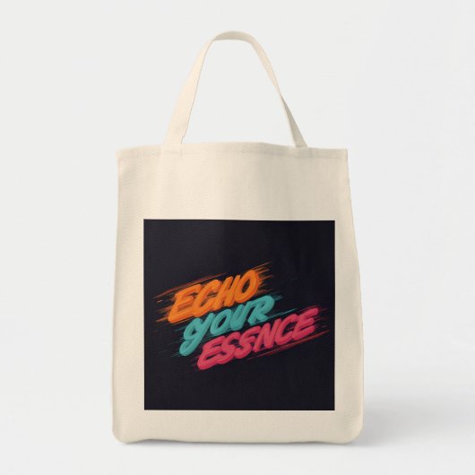 Tote Bag "Résonance authentique" (Devant)