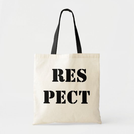 TOTE BAG RESPECTER (Devant)