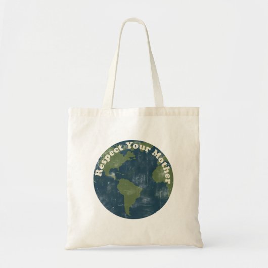 Tote Bag Respectez votre Terre Mère (Devant)