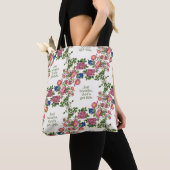 Tote Bag Respirez simplement. Dieu s'en charge. (De près)