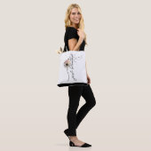 Tote Bag Respirez simplement Papillon Pissenlit Inspiration (Sur le modèle)