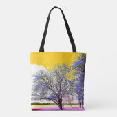 Tote Bag Ressort jaune Fourre-tout (Dos)