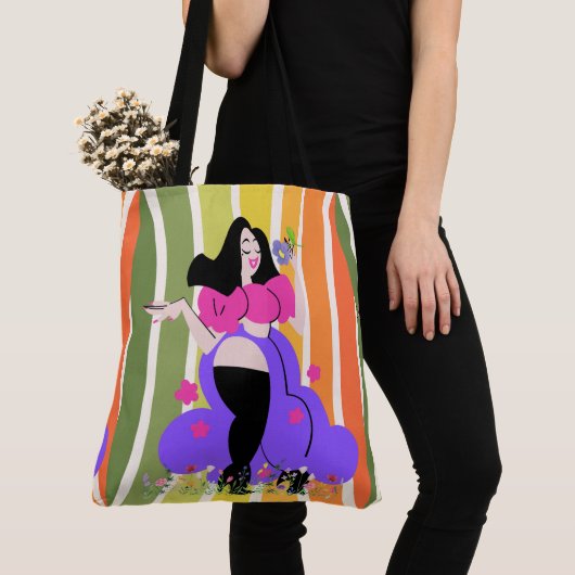 Tote Bag ressort, style (De près)