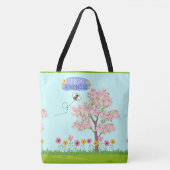 Tote Bag ressort, style nomo (Devant)