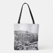 TOTE BAG RESTAURANT SCRANTON PENNSYLVANIA BLUE LANTERN (Dos)