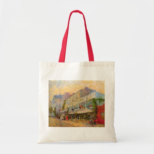 Tote Bag Restaurant Sirene, Asnières par Vincent van Gogh (Devant)