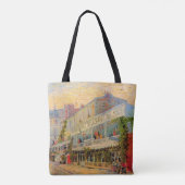 Tote Bag Restaurant Sirene, Asnières par Vincent van Gogh (Dos)