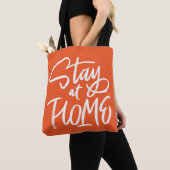 Tote Bag Restez à la maison (De près)