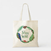 Tote Bag Restez à l'abri (Dos)