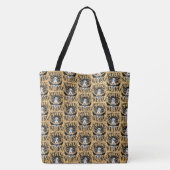 Tote Bag Restez Bizarre (Dos)