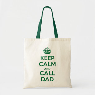 Tote Bag Restez calme et appelez papa