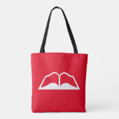 Tote Bag Restez calme et lisez des livres (Dos)