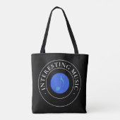 Tote Bag Restez concentré - Restez inspiré (Dos)