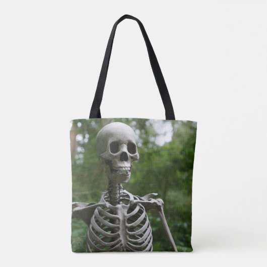 Tote Bag Restez Éffrayant (Dos)