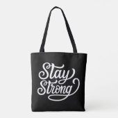 Tote Bag Restez forts (Dos)