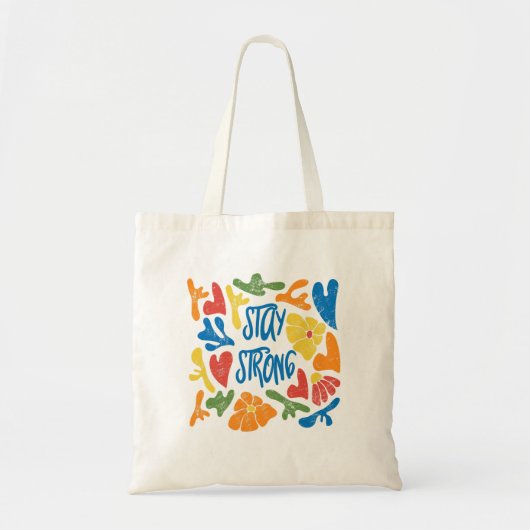 Tote Bag Restez forts (Devant)
