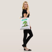 Tote Bag Restez Hopping (Sur le modèle)