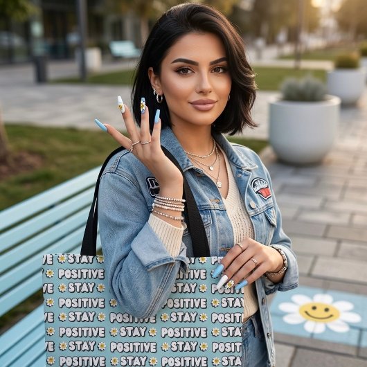 Tote Bag Restez Positif