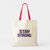 Tote Bag Restez résistante et audacieuse (Dos)