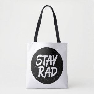 Tote Bag Restez typographie de Rad