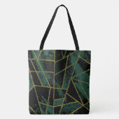 Tote Bag Résumé #941 Vert (Devant)