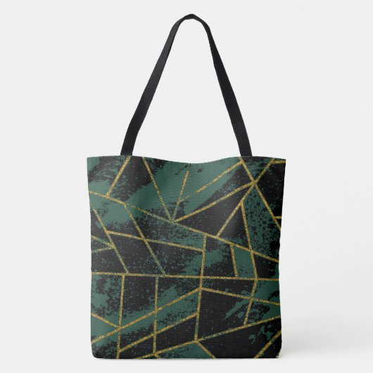 Tote Bag Résumé #941 Vert (Dos)