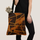 Tote Bag Résumé #944 Brun (De près)