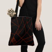 Tote Bag Résumé #948 Rouge (De près)