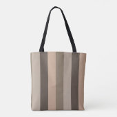 Tote Bag Résumé motif de bandes de lignes verticales modern (Dos)