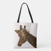 Tote Bag Reticuler profil Giraffe (Dos)