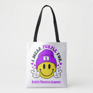 Tote Bag Retinitis Pigmentosa Sensibilisation Ribbon Suppor