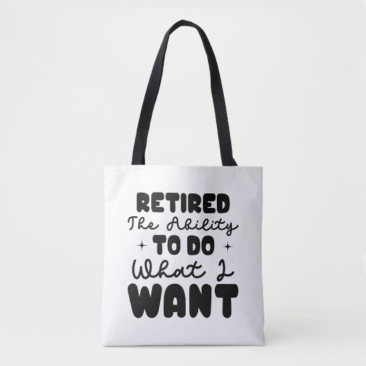 Tote Bag Retired Tote