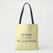 Tote Bag RETIRED: Under New Management See Cat for Details (Devant)