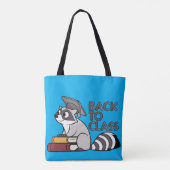 Tote Bag Retour à la classe 2025 Raccoon Design (Dos)