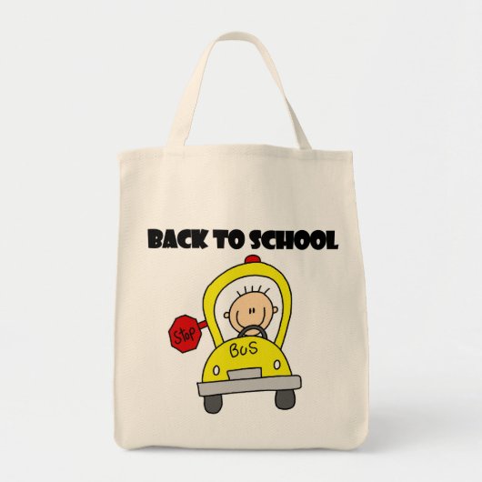 Tote Bag Retour à l'école (Devant)