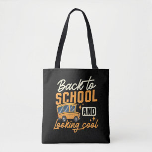 Tote Bag Retour À L'École Enseignant Retour À L'École E