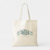 Tote Bag Retour à l'école Moderne Motivation minimale Islam (Dos)