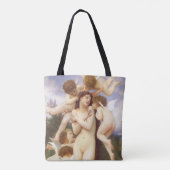 Tote Bag Retour du printemps (Le Printemps) par Bouguereau (Dos)