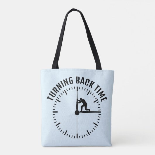 Tote Bag Retourner le temps (Dos)