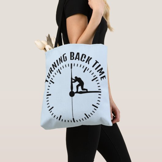 Tote Bag Retourner le temps (De près)