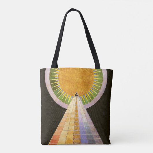 Tote Bag Retours, Groupe X, No 1 par Hilma af Klint (Dos)