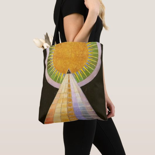 Tote Bag Retours, Groupe X, No 1 par Hilma af Klint (De près)