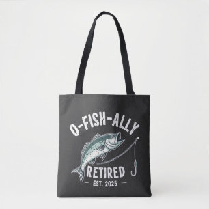 Tote Bag Retraité à la retraite à l'est 2025 Fisher Papa Re