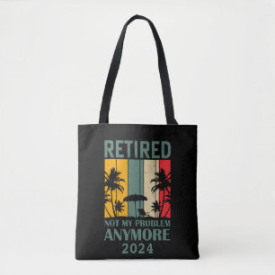 Tote Bag Retraite drôle personnalisée officiellement à la r