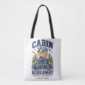 Tote Bag Retraite Vie de Cabane (Devant)